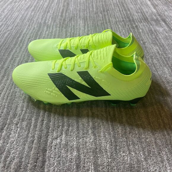 New Balance Tekela Pro Low V4+ FG Soccer Cleats Men 10.5 Glo Pack Green Hypoknit - Picture 3 of 9
